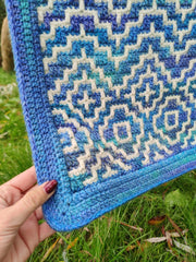 Moroccan Dreams Blanket Crochet Pattern