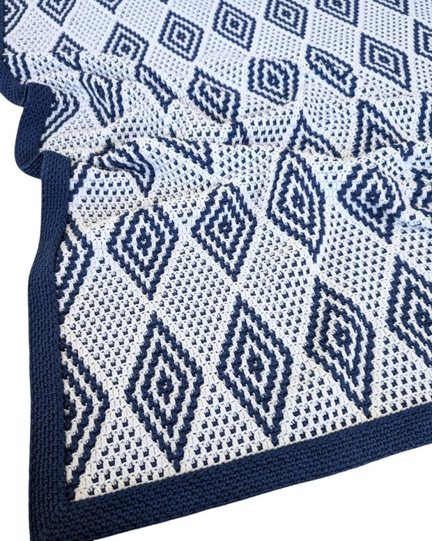 Midnight Blanket Crochet Pattern
