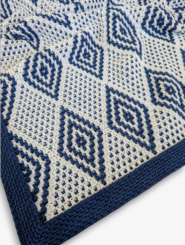 Midnight Blanket Crochet Pattern