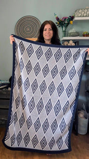 Midnight Blanket Crochet Pattern
